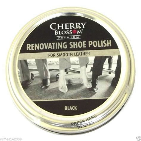 Cherry Blossom Premium Renovating Shoe Polish Smooth Leather Boot