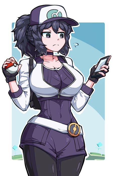 Hex Maniac And Female Protagonist Pokemon And More Drawn By Shimure