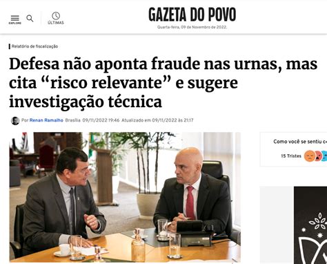 Rodrigo Constantino On Twitter A Manchete Da Gazeta Do Povo A Nica