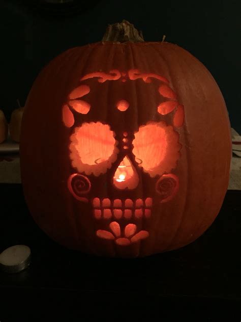 Skull Pumpkin Designs