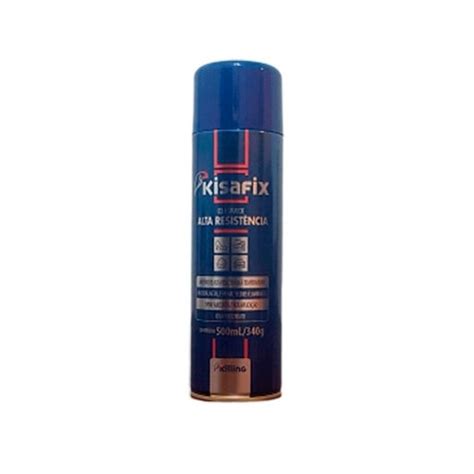 Cola Spray Alta Resistência Contato Kisafix 500ml 340g Submarino