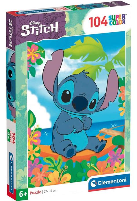 Clementoni Disney Stitch Puslespill 104 Brikker 25755