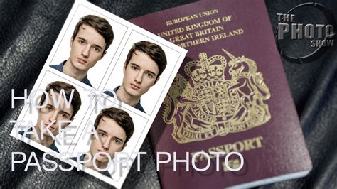 How To Take A Passport Photo Part 1 The Photo Shoot Youtube