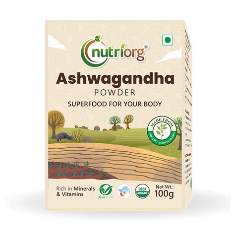 Buy AL AYURVEDIC LIFE ORGANIC ASHWAGANDHA POWDER 200GMS Online Get