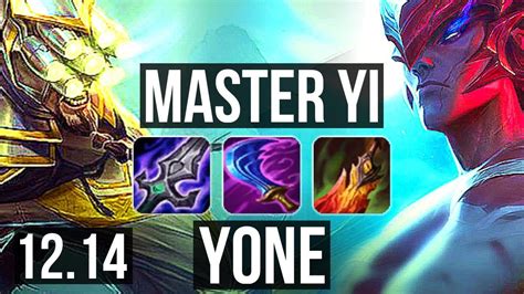 YI Vs YONE MID 11 Solo Kills 2 2M Mastery Legendary 800 Games