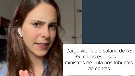 Cargo Vital Cio E Sal Rio De R Mil As Esposas De Ministros De Lula