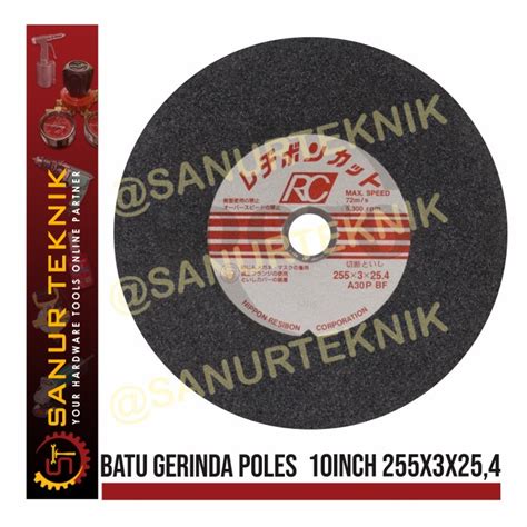 Jual Nippon Resibon Cutting Wheel Batu Potong Gerinda X X