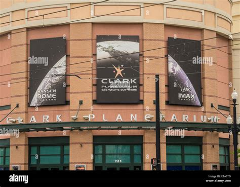 Clark Planetarium Salt Lake City Utah Stock Photo Alamy