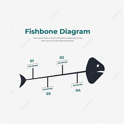 Fishbone Diagram Vector Hd Images Fishbone Diagram With Connected