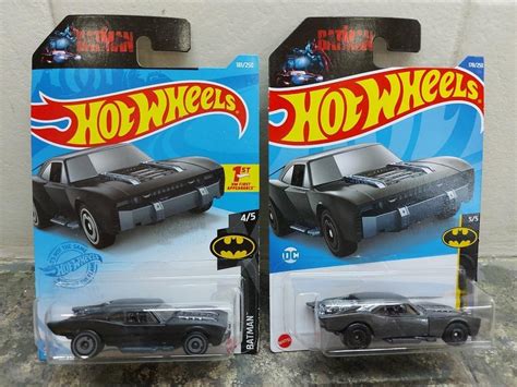 THE BATMAN BATMOBILE Hot Wheels Batman Series Hobbies Toys Toys Games On Carousell