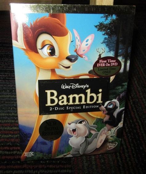 Bambi DVD 2005 2 Disc Set Special Edition Platinum Edition For