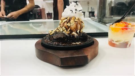 Volcano Ice Cream Sundae At Classic Icecream Parlour Karkardooma