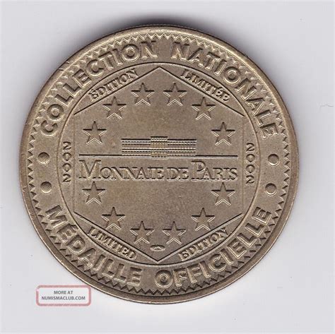 Paris Mus E Du Louvre Pyramide M Daille Monnaie De Paris Token