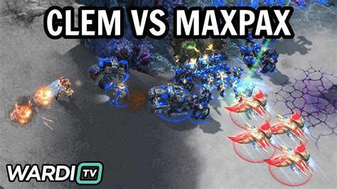 Clem Vs Maxpax Tvp World Team League Winter Starcraft Youtube