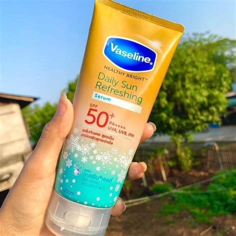 Vaseline Spf Sunscreen Body Face Sunblock Daily Protection