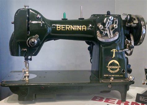 Vintage Sewing Machines: Berninas