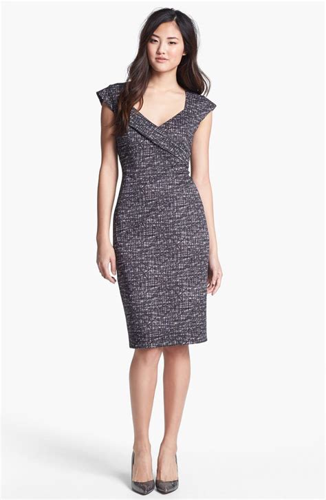 Maggy London Print Scuba Knit Sheath Dress Nordstrom