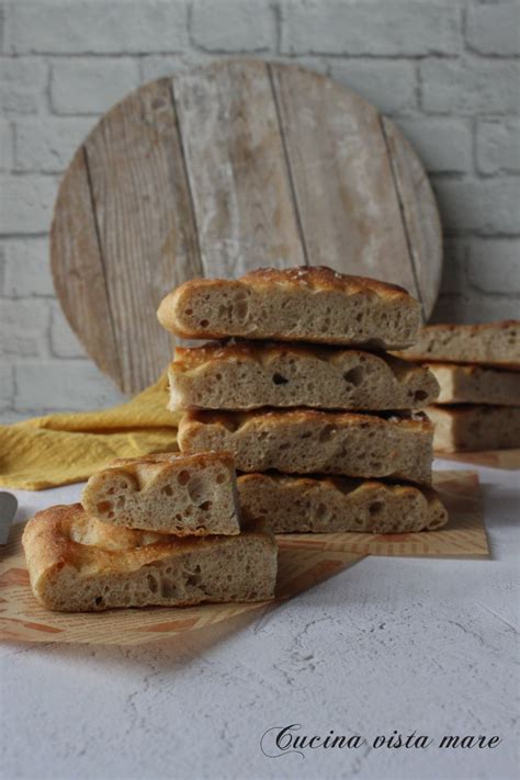 Focaccia Ai Cereali Cucina Vista Mare