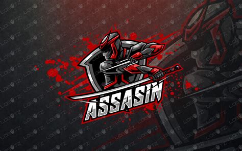 Assassin Mascot Logo For Sale Assassin Esports Logo Lobotz Ltd