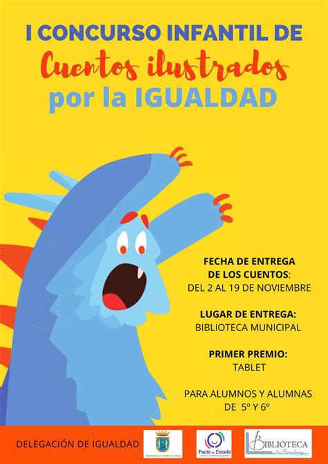 I Concurso Infantil De Cuentos Ilustrados Por La Igualdad