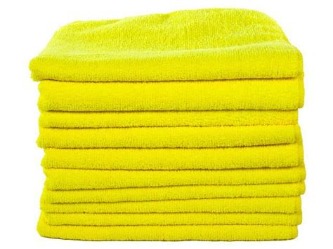 Real Clean All Purpose 16x24 Microfiber Towels Yellow