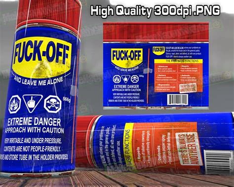 Fuck Off Spray Oz Tumbler Wrap Sarcastic Cuss Word Spray Tumbler PNG