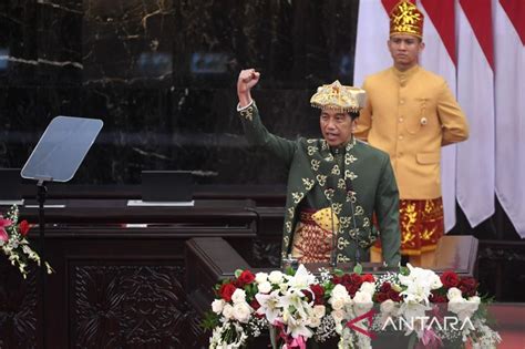 Pidato Lengkap Presiden Jokowi Dalam Sidang Tahunan Mpr Antara News