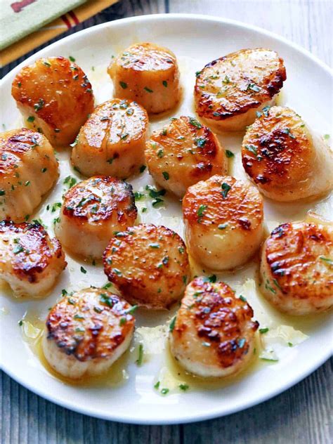 Pan Seared Sea Scallops Artofit