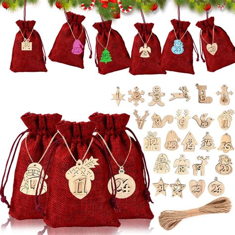 Adventskalender S Ckchen Adventskalender Zum Bef Llen Jutes Ckchen