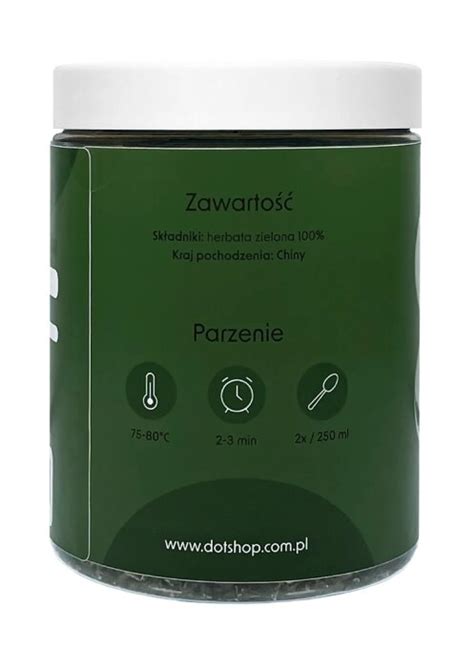 Herbata Zielona Dot Green Only 100g Konesso Pl