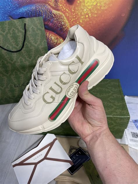 Adidasi Gucci Piele Naturala 100 Full Box Colectie Noua Bucuresti