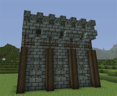 Decoration Ideas To Build Walls In Minecraft Minecraft Decoration Building