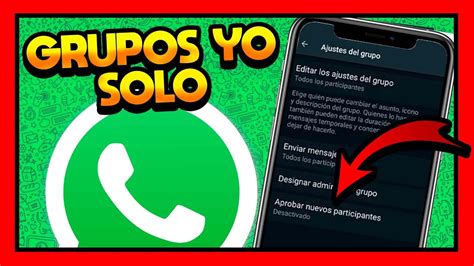 COMO CREAR UN GRUPO DE WHATSAPP SIN AGREGAR CONTACTOS YouTube