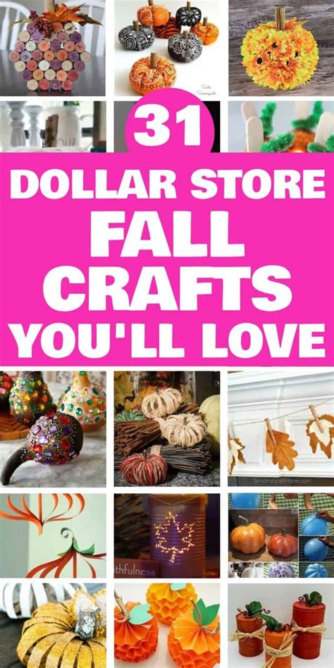 31 Charming Dollar Store Fall Crafts 2024 To Cozy Up Your Home