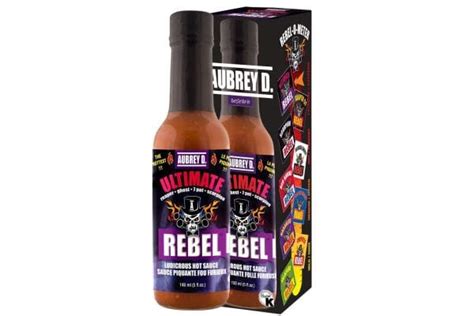 This Is It The “ultimate” Aubrey D Rebel™ Hot Sauce Knocks At The