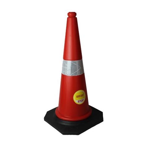 Red Pvc Safe Dot Traffic Cone For Road Safety At Rs In Jaipur Id