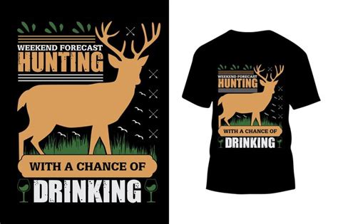 Premium Vector Hunting T Shirt Design