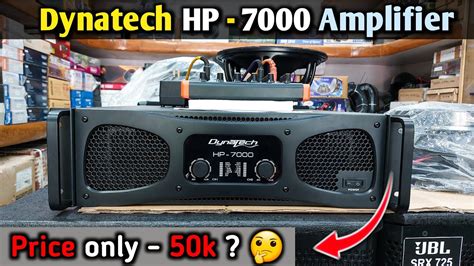 Dynatech HP 7000 Amplifier Price Dynatech HP 7000 Full Review