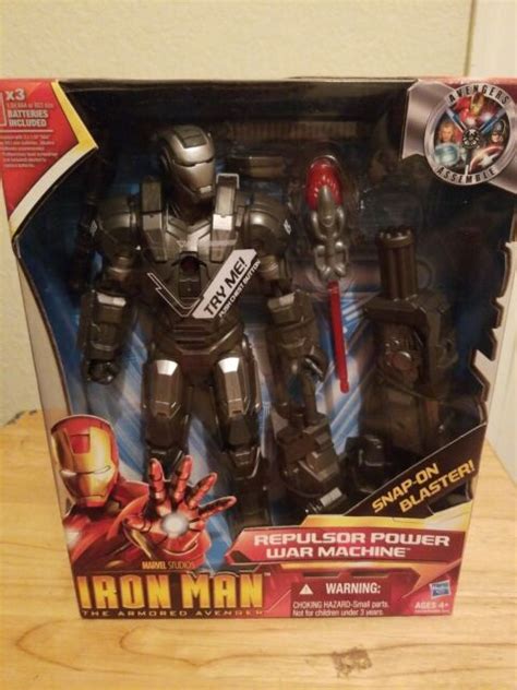 Hasbro Marvel Studios Iron Man Repulsor Power War Machine Action Figure