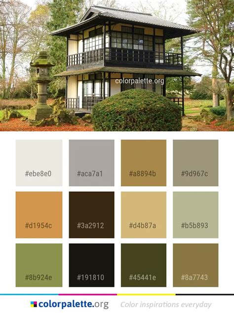 Property House Cottage Color Palette | colorpalette.org