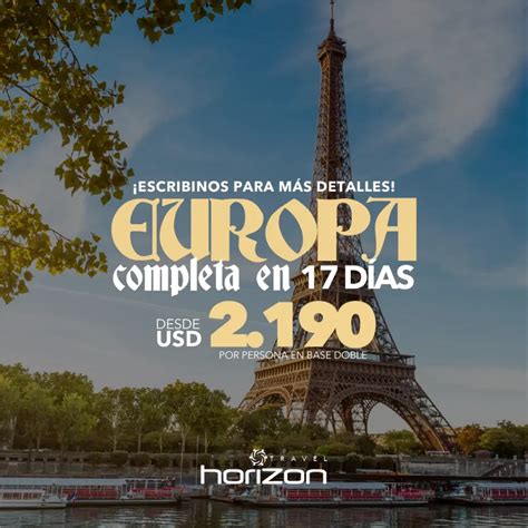 Europa Con Todo Resuelto Horizon