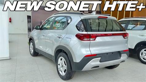 New Kia Sonet Htk Plus Updated Model Sonet Htk Plus Silver