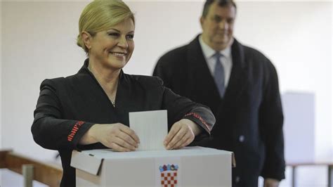 Croatia Holds Second Round Of Presidential Elections