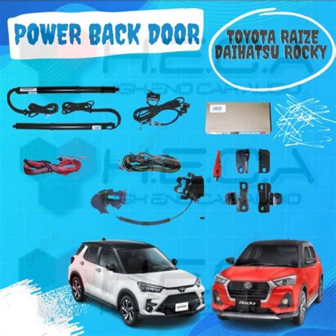 Jual Power Back Door Toyota Raize Rocky Pintu Bagasi Elektrik