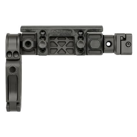 MIDWEST INDUSTRIES PISTOL BRACE ADAPTER FOR ALPHA SERIES FOLDING STOCK