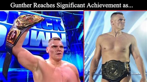 Gunther Reaches Significant Achievement As Wwe Intercontinental