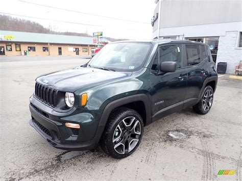 Technogreen Metallic Jeep Renegade Jeepster X Exterior Photo