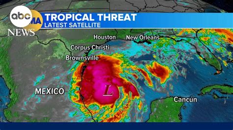 Tropical Threat Brewing For Gulf Coast Prepares To Make Landfall Later