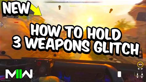 Modern Warfare Glitch How To Hold Weapons Glitch Easy Guns