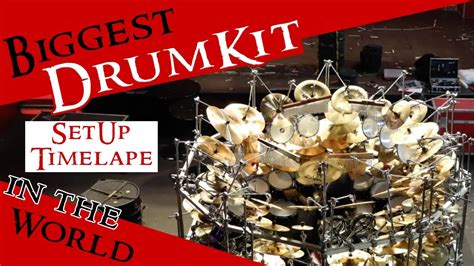 The World's Largest Drum Kit Is Completely Ridiculous